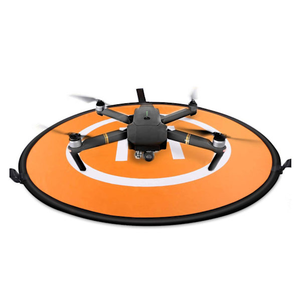 Drone Landing Pad 75cm Diameter Rund Vandtæt Foldbar Letvægts Dobbeltsidet Drone Parkeringsplads Pad