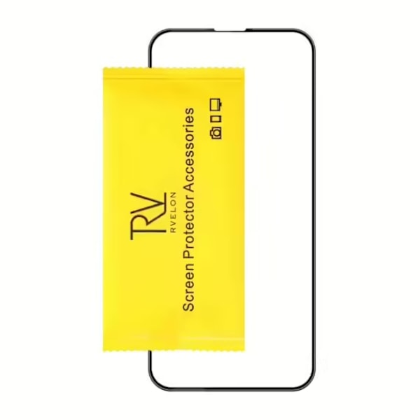 3D Karkaistu Lasisuoja Musta iPhone 16 Pro - Maksimaalinen Suoja ja Kirkkaus