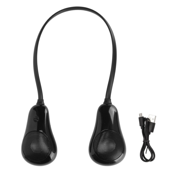 Kaulakaiutin Bluetooth-kaiutin Stereo Hands Free Noise Reduction Kannettava Puettava Kaiutin Kotiin Ulkoiluun Urheiluun Matkustamiseen