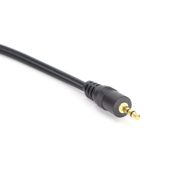 Mikrofonkabel 3,5 mm kontakt till Dual XLR hane adapter Interc