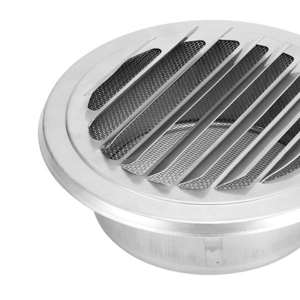 Väggmonterat Grillgaller, Rostfritt Stål Ventilationsgaller För Oavbruten Luftcirkulation, Justerbar Ventilationsventil Säkerställer Exakt Luftkontroll,