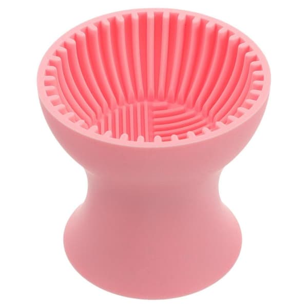 GETIT Silikone Makeupbørsterenser Bærbar Makeupbørsterenser Rejse Makeupbørsterenser Kop