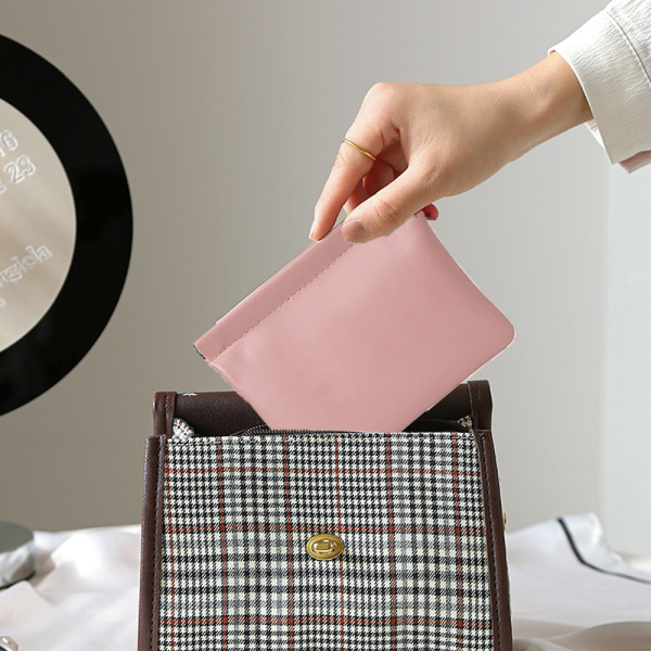 1 kpl Zero Wallet PU nahkainen säilytyspussi