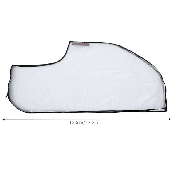 Golf Bag Regn Skydd Överdrag Plast Golf Pole Bag Vattentät Dammtät Överdrag Tillbehör