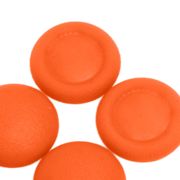 3D Joystick-knappskydd 6 i 1 Förhindrar Glidning Ersättnings Tumgrepp för PS5 Elite-kontroll Orange