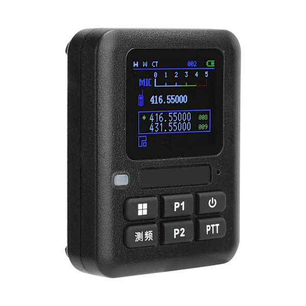 Walkie Talkie Mini Dekooderi Kannettava Radiotaajuusmittari Näytöllä