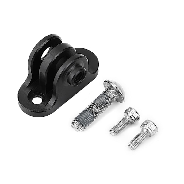 Cykelcomputer Metalbeslag Kamera Adapter Mount til Gopro (Sort)