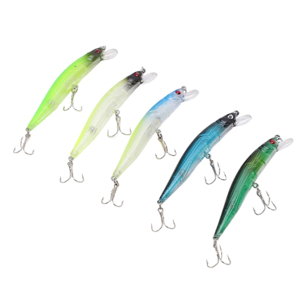 Hit Stick fiskedrag med clownfärger och 3D-verklighetstrogna ögon, lång kastlängd lämplig för fiske vid flodbanken, hållbar design för oöverträffad prestanda