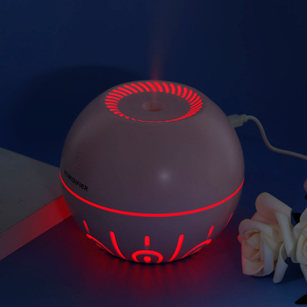 Ny Bil Diffuser Luftfuktare med USB Mini Portabel Diffuser Funktion för Hemmakontor (Nattlampa Ingår)