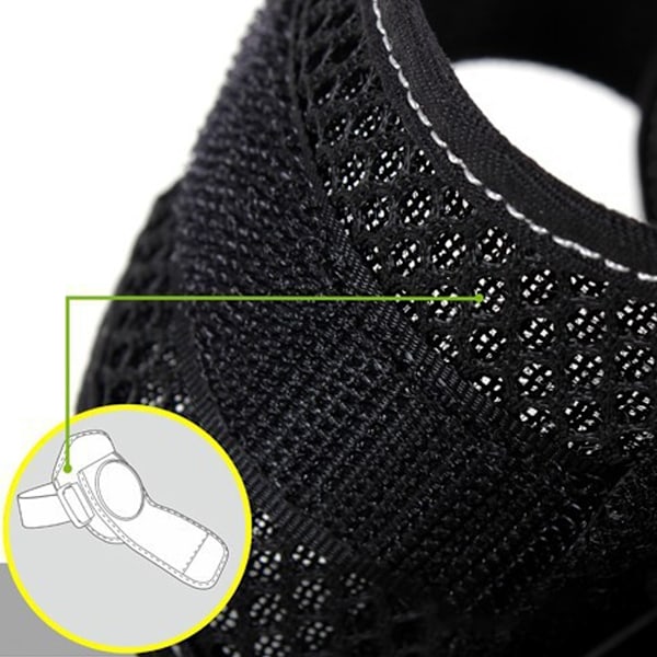 Cykelsäkerhetsförbättrare: Vidvinkelobjektiv Justerbart Armbands Bakåtspegel, Plastmaterial för Säker Navigering