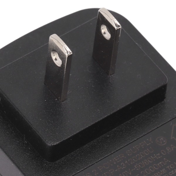 Universell Strömadapter med Utbytbara DC-kontakter, 12V 2A DC Strömförsörjning för Elektronik, Signalinterferensskyddad