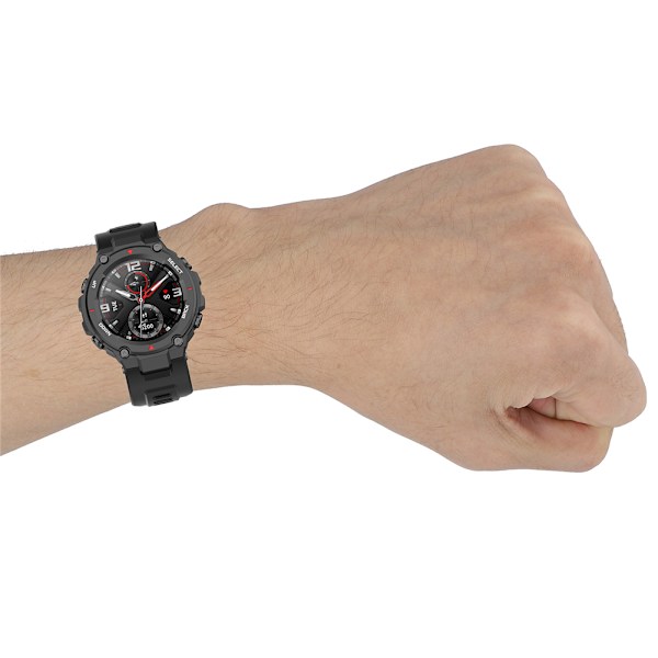 Silikonersättningsband för Amazfit T Rex Smartwatch Mjukt andningsbart armband Installationsverktyg