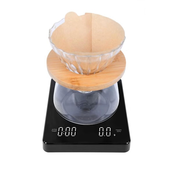 Innovativ Digital Kaffevåg, Utrustad Med Multifunktionstimer, Automatisk Enhetsomvandling Mellan Gram, Uns Och Milliliter, Uppladdningsbar