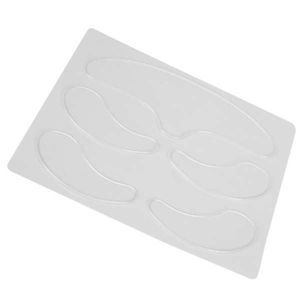 Transparent panna anti-rynkor lapp hushåll silikon öga rynka utjämning pad set