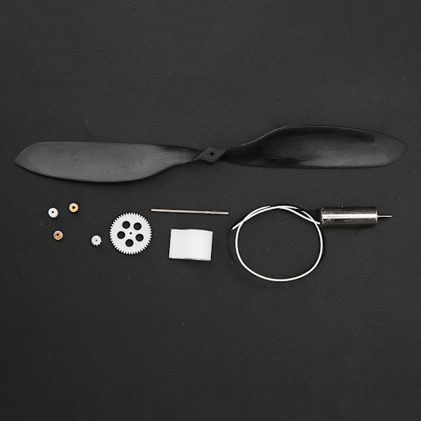 Fjernbetjening Flyvemaskine Coreless Motor Højhastigheds Gearkasse Propeller til RC Legetøj