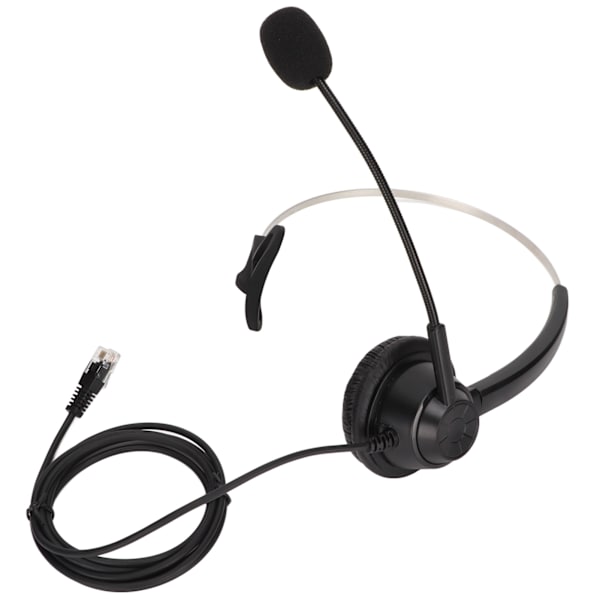 H360‑RJ9‑U900 RJ9 Business Headset Hands Free Corded Monaural Headset med mikrofon för telefonrådgivning