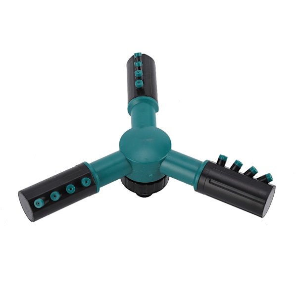 Treveis vannsprederhode 360 graders roterende sprinkler hage vanning (mørkegrønn)