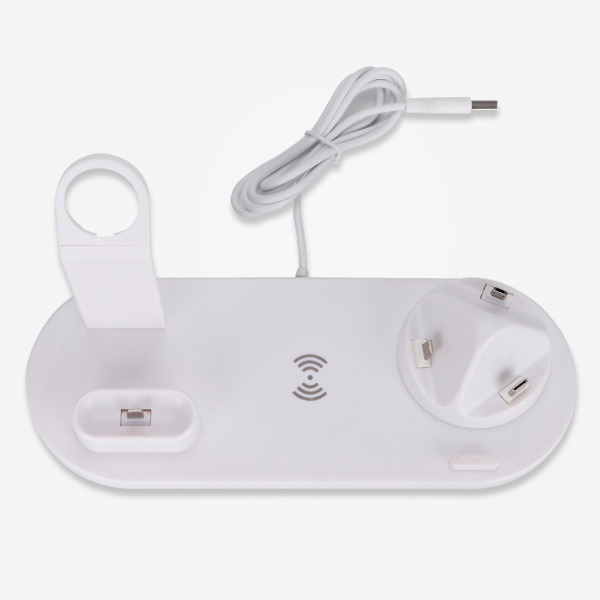Mobiilipuhelin Älykello Bluetooth-kuuloke 3-in-1 Langaton Latausteline Alusta