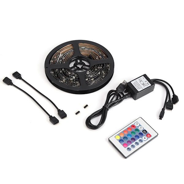 DC 5V USB-driven RGB 5050 LED-remsa TV PC-datorbakgrundsbelysning