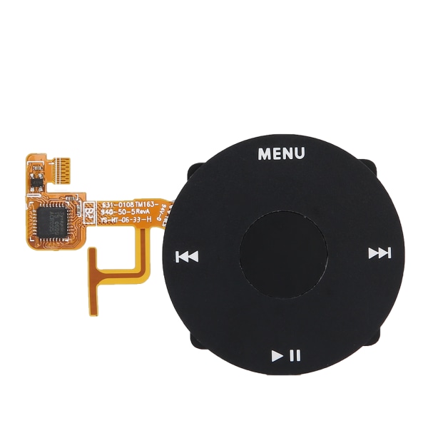Hovedtelefon Audio Jack Clickwheel Select Button Flex Kabel til iPod Video 5th / 5.5 Gen