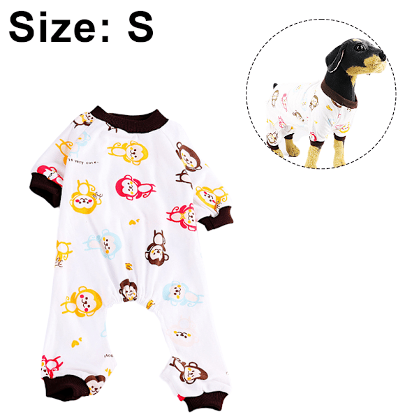 Koirapyjamat pienille koirille, Chihuahua-pyjamat, söpöt lämpimät pienet koiranvaatteet, erittäin pienet koiranpennun pjs