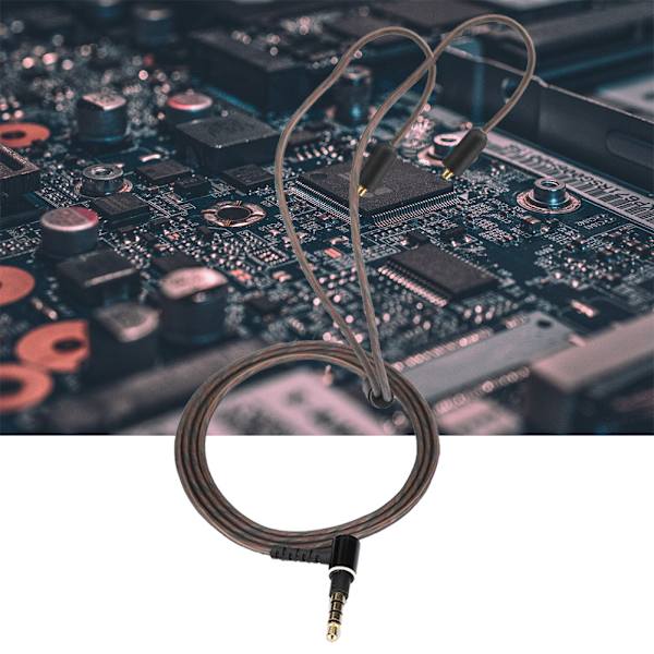 Opgraderet lydkabel med mikrofon til Sony XBA Z5 XBA H3 H2 XBA A3 A2 XBA N3AP XBA N1AP