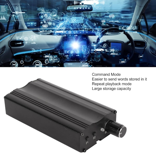 Morse-kode nøkkelkontroller Stor lagringskapasitet CW Keyer Auto Memory Key Controller for Radio Transceiver Amplifier