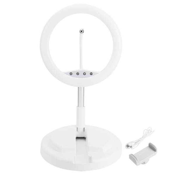 175cm Selfie Ring Light Fotografering Lampe med Tripod Stativ USB C