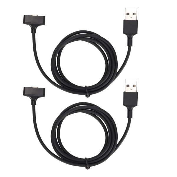 2 kpl USB-kellon latauskaapelia 3,3 jalkaa Yleismaailmallinen pikalatausliitäntäkaapeli Fitbit Ionic -älykellolle
