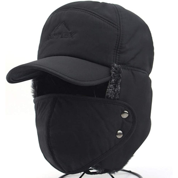 Herre Vinter Aviator Hat, Vindtæt Varm Vinter Hat med