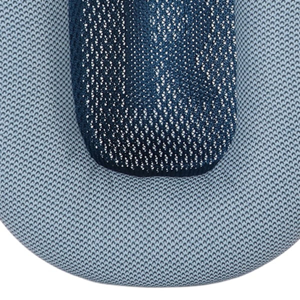 Ersättningsöronkuddar Proteinläder Memory Foam Mjuka Andningsbara Hörlursöronkuddar för IOS Earbuds MAX Blå