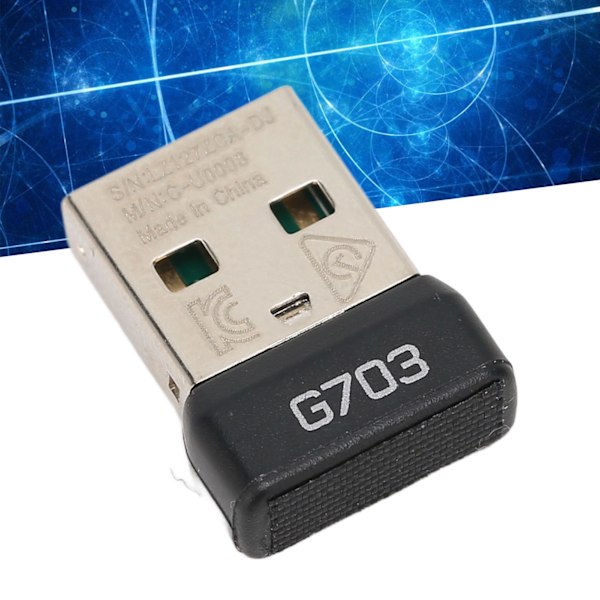 USB-hiirivastaanotin Logitech G703 -hiirelle LIGHTSPEED-langattomalle hiirelle Langaton 2.4G-tekniikka Kannettava hiiriadapteri