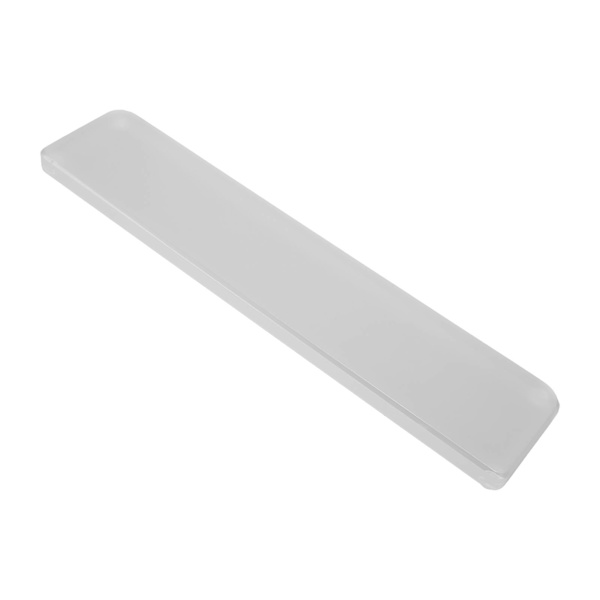 Ergonomisk tastatur håndledsstøtte 0,4 til 0,6 tommer hældning gennemsigtig akryl Anti-slip tastatur håndledsstøtte til 87 tasters enhed bærbar computer
