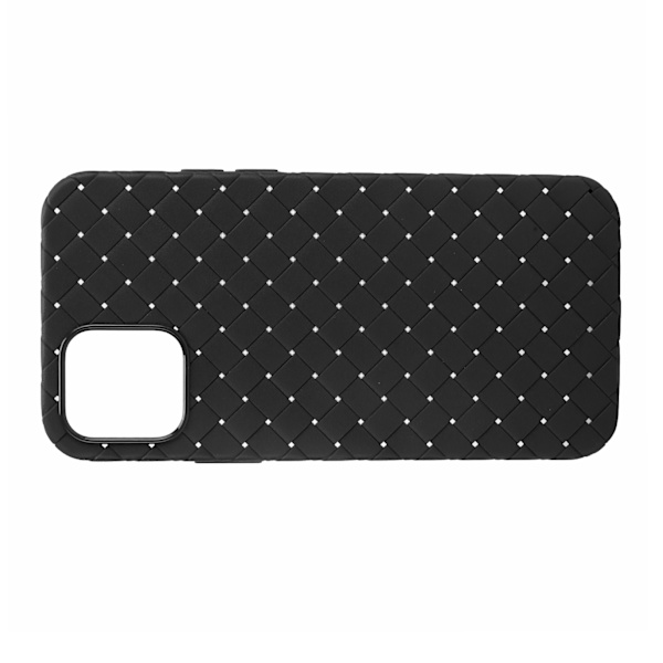 Smartphone Bagcover Bagside Støvsikkert Etui Beskyttende Cover til IPhone 12/12 Pro(Sort )