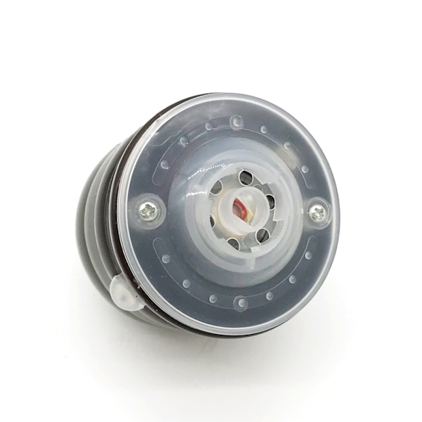 Morsom fargerik Flash LED-lys snurrende topp barn musikk omfang tre lysende musikkleke