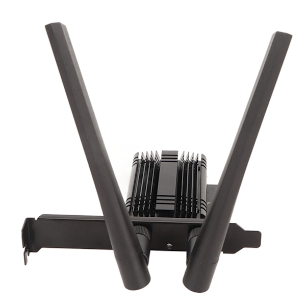 WiFi 6E AX210 PCIe WiFi-kort Bluetooth 5.3 med køleplade 2 antenne 6GHz 5.8GHz 2.4GHz trådløs netværksadapter til Windows 10 11
