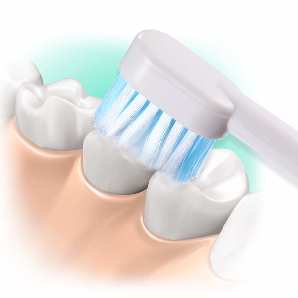 Klinisk förbättring av tandköttshälsa med Waterpik reservdelar, underhåll av munhygien för Sonic Fusion-modeller, 8 st