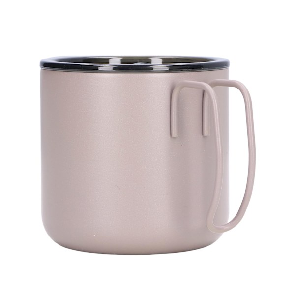 Dubbelväggsisolering för optimal temperaturkontroll, portabel kaffemugg med silikonförseglingslock, vakuumisolerad rostfri stål mugg, mat