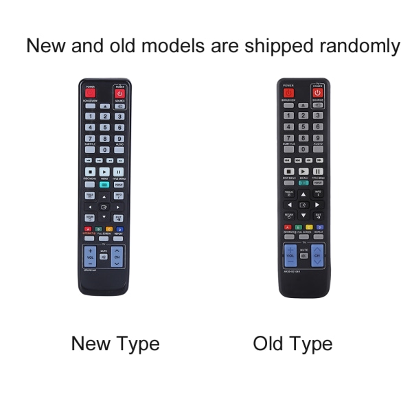 Ny bärbar fjärrkontroll AK59-00104R ersättningskontroll för Samsung LCD LED Smart TV