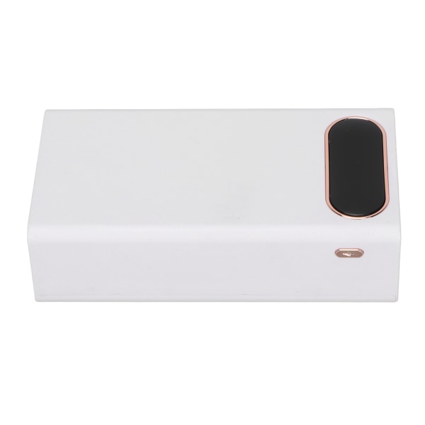 10W DIY 18650 Bærbar Powerbank Etui L12 Mobil Batterioplader 12 Batterier Kapacitet med 2 LED Lys LCD Display