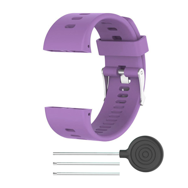 TPE Material Wrist Watch Band Replacement Watch Strap Belt Fit for POLAR V800 Watch(#4)