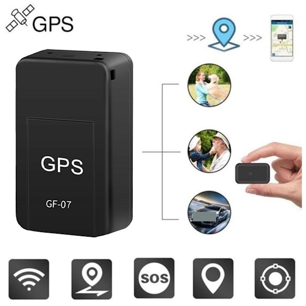Innovativ GPS-tracker i realtid för ökad säkerhet, magnetisk minidesign säkerställer diskret övervakning, perfekt för fordon, äldre och barn