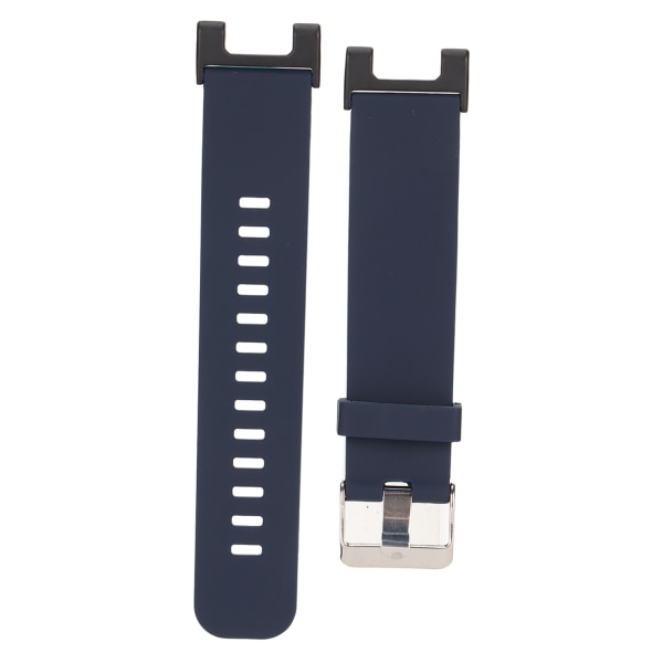 Silikonarmband Kompatibelt med Amazfit T Rex Smartwatch Ersättningsband Remmar Mörkblå
