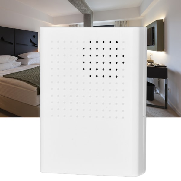 12V Trådbunden Elektronisk Dörrklocka Dingdong Ringsignal 90dB Vit Tillträdeskontroll för Hotell Hem