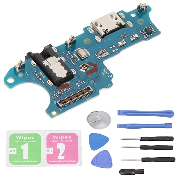 USB-opladningsport-stik PCB-kort Dock Flex-kabel udskiftning til Galaxy A03 A035F europæisk version