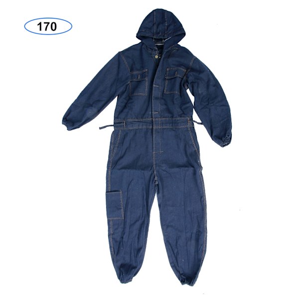 Denim Overall Elektrisk Svetsdräkt Arbetsförsäkring Kläder Bilmekaniker Arbetskläder (170)