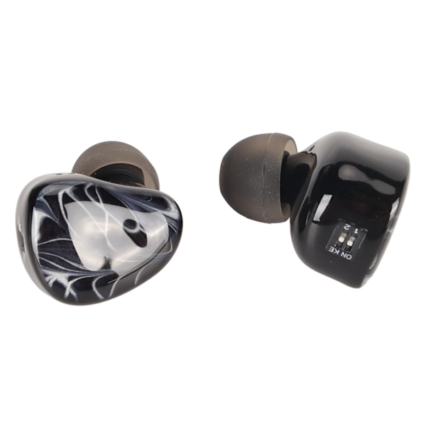Ørepropper med doble dynamiske drivere 0,78 mm 2-pin grensesnitt Manuell tuning DD og BA IEM HiFi stereo ørepropper