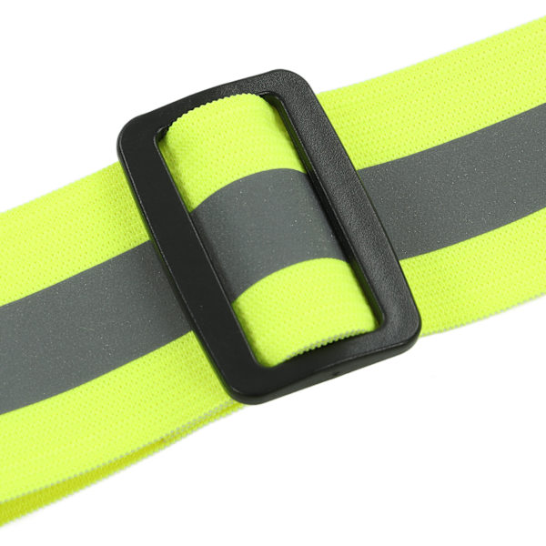 Reflekterende vest USB-opladning sikker justerbar til voksne løb, gåture, cykling udendørs aktiviteter