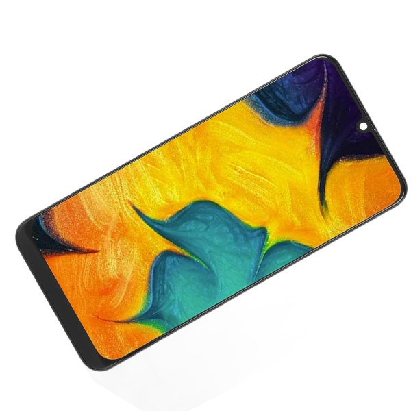 6,4 tuuman LCD-näytön digitointilaitteen vaihto ulkokehyksellä ja korjaustyökalusarja Samsung Galaxy A30 SM A305G SM A305U -puhelimeen