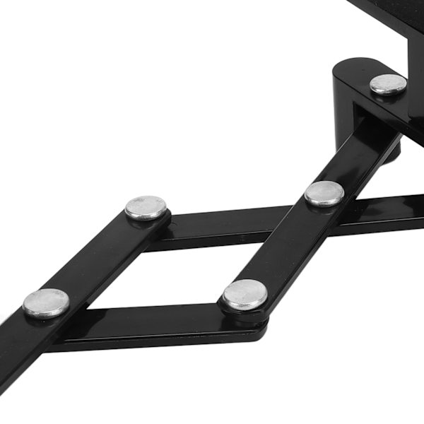 Fiolin sammenleggbar brakett lett lagerbeskyttelse slitesterk fiolinstativ displayholder svart